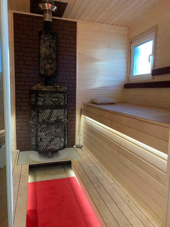 Коттедж Дом с баней в глемпинге Байкал — Павловский Посад