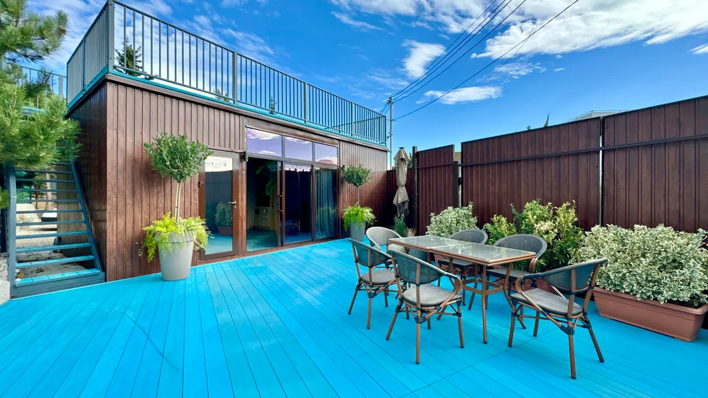 Таунхаус Фламинго, лесная зона, подогреваемый бассейн