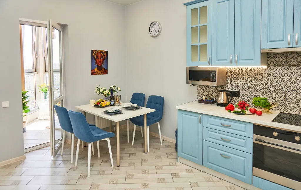 Уютная квартира-студия с потрясающим видом на море и город  в центре