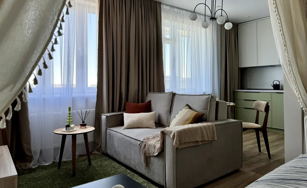 Квартира Квартира Шикарная студия — Самара