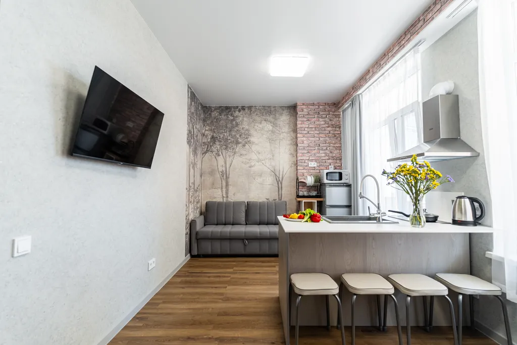 Дизайнерская студия у моря от LetoApart