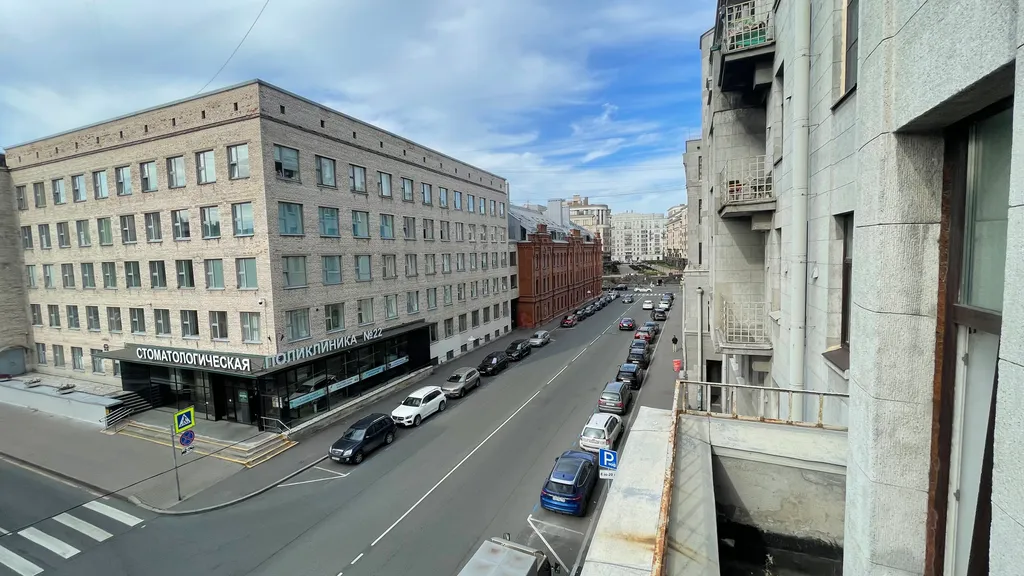 Студия с уютным балконом 2Risto Apartments