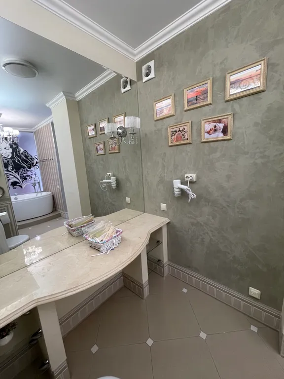 Квартира с дизайнерским ремонтом