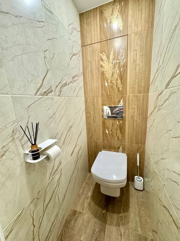 Снежные узоры на крышах с высоты 10-го этажа