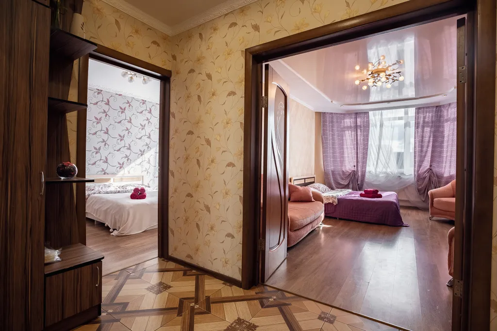 Квартира Квартира с двумя изолированными комнатами и широкими кроватями — Краснодар