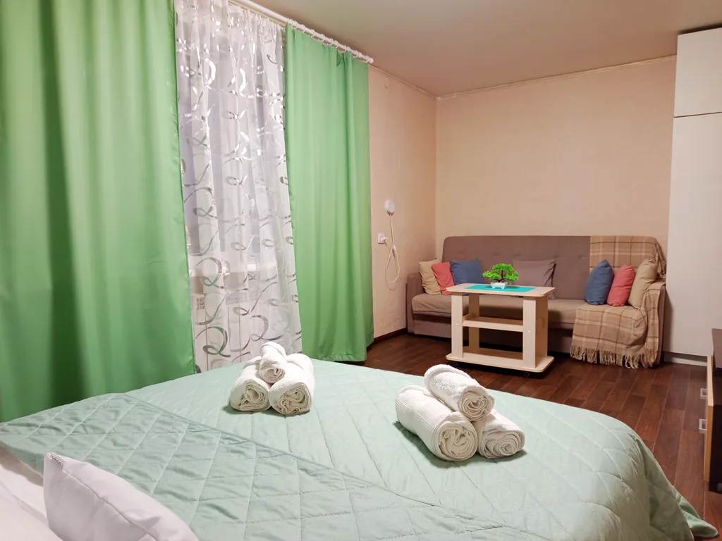 Квартира с панорамным видом на Горный воздух в центре города