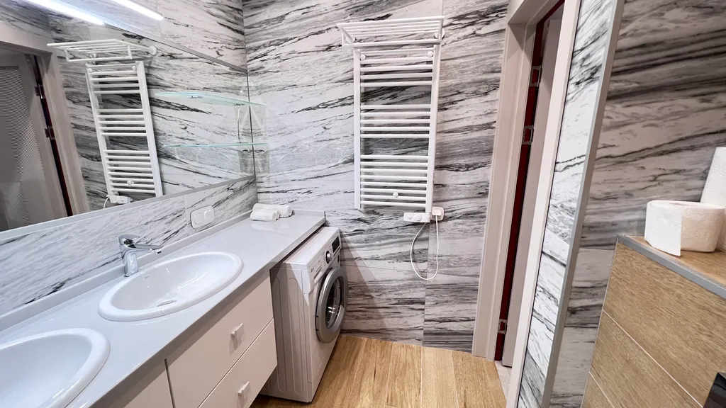 Апартаменты двухкомнатные в пяти минутах ходьбы от моря