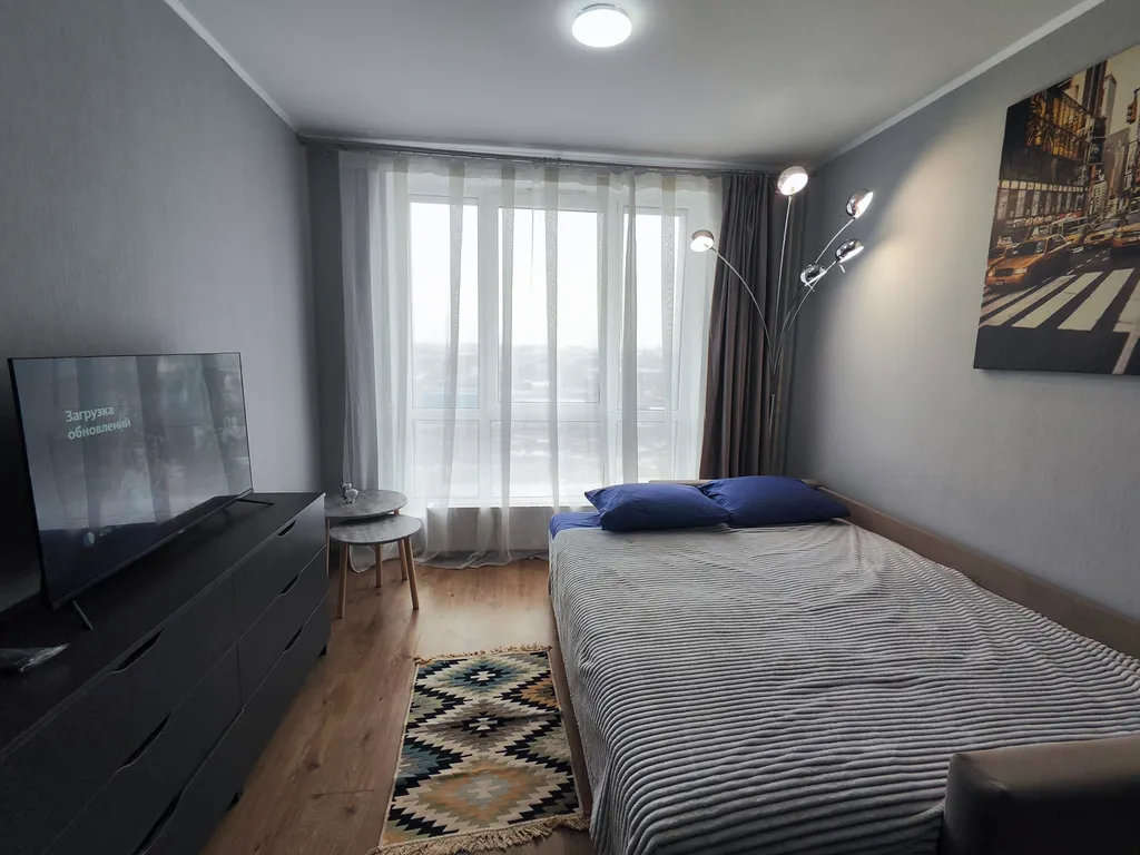 Квартира Студия в апартаментах у метро Парнас — аренда посуточно в Парголово