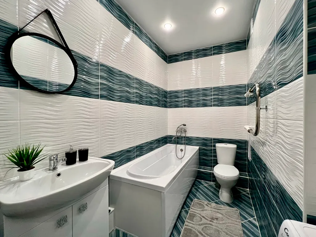 Новая однокомнатная квартира в изумрудном цвете