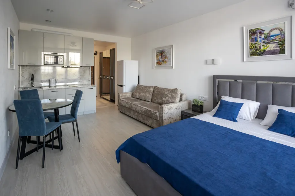 Квартира Уютные апартаменты с бассейном — Анапа