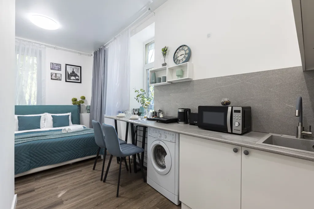 Квартира Квартира Дизайнерская студия на западе города — Москва