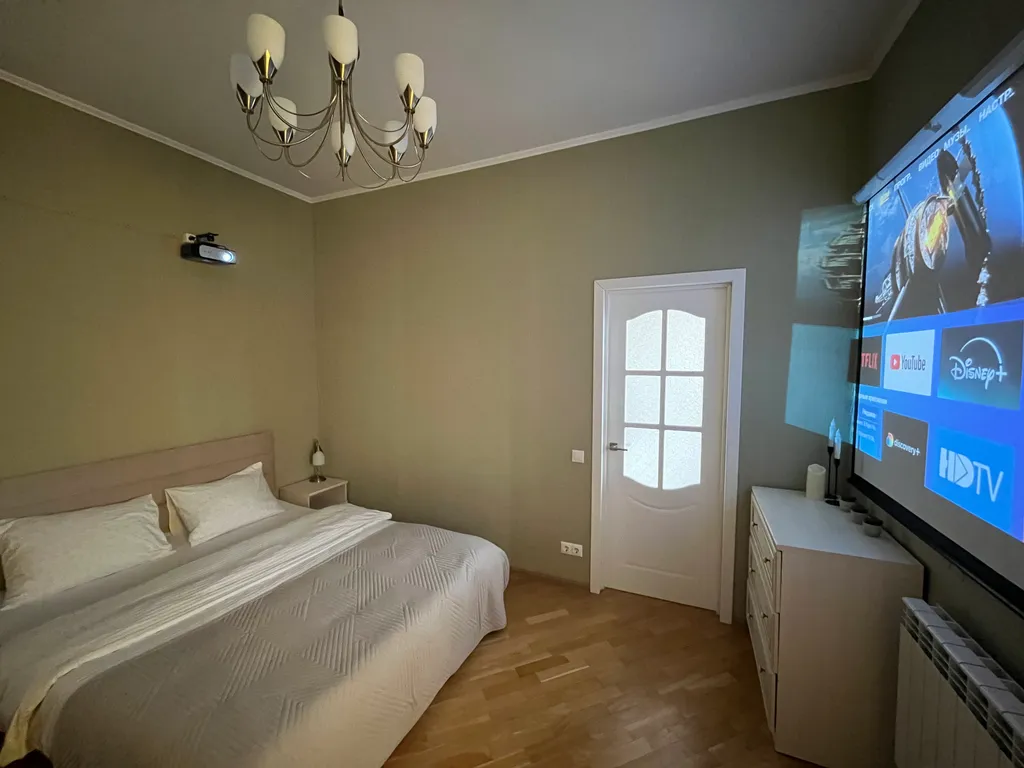 Апартаменты с проектором в ЖК Парадиз