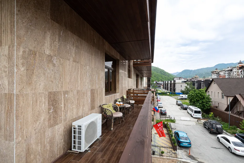 Квартира с видом на горы