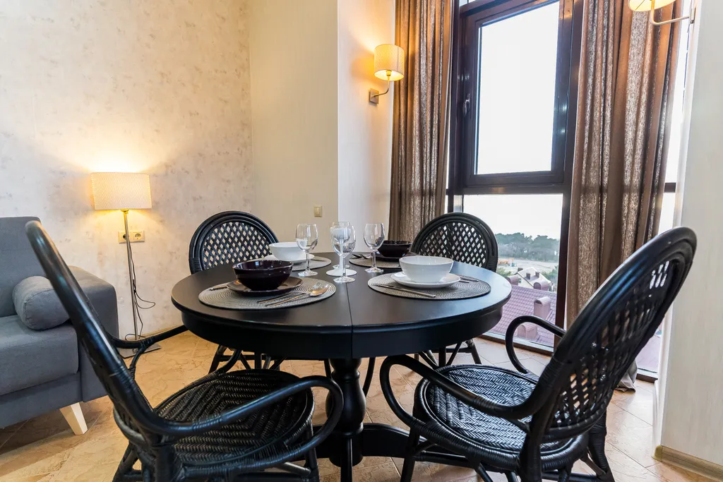 Квартира Квартира Премиальная кваpтиpa c видом на морe и гоpы, жк aльбaтpос — Геленджик