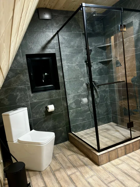 Уютный дом в стиле A-frame