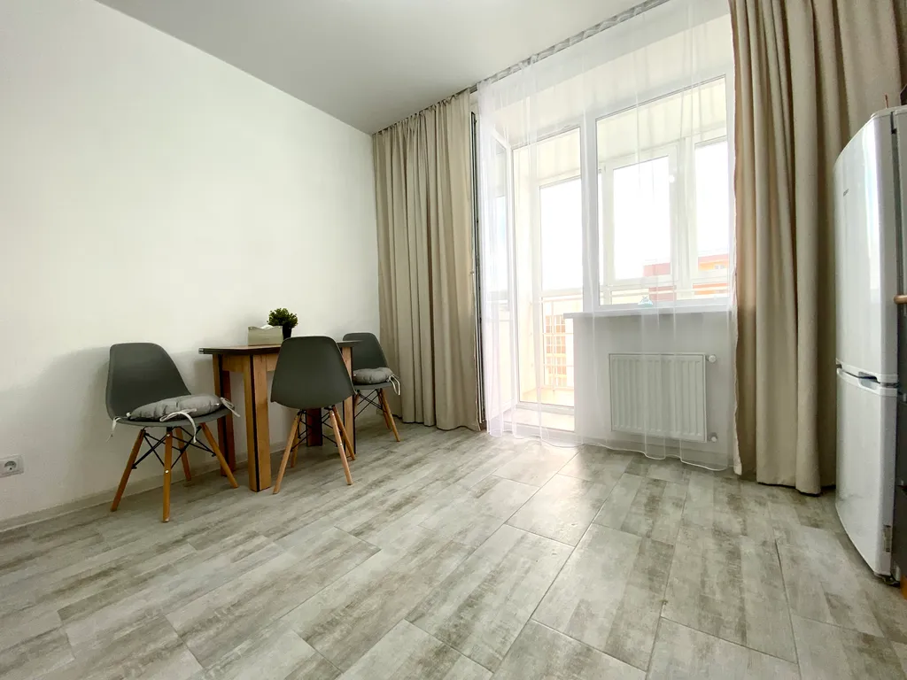 Большая квартира с красивым видом на город в новом ЖК