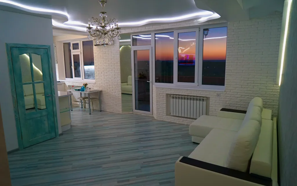 Люкс с видом на море и морской закат