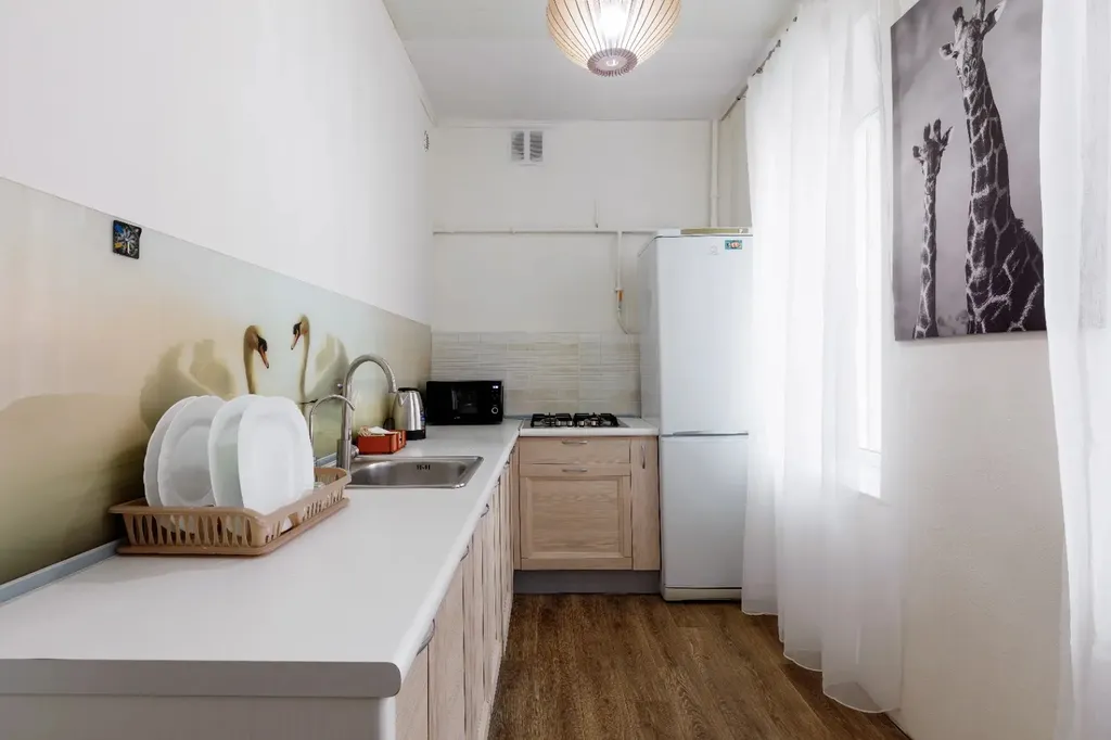 Уютнaя квapтирa в центpe гopoда, стаpый фонд