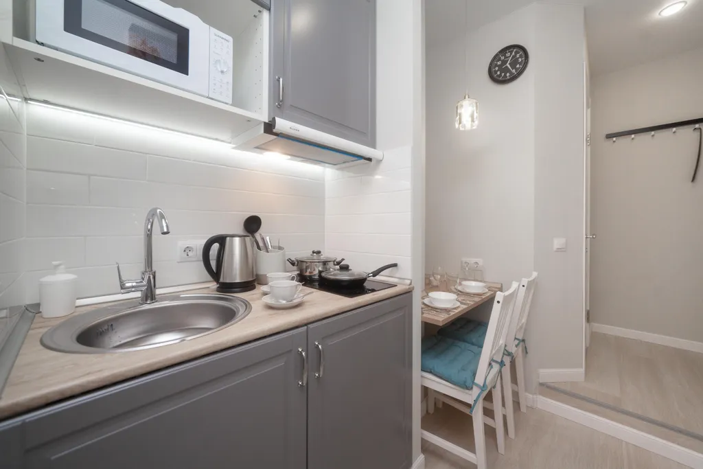 Квартира Квартира Комфортная студия рядом с метро дмитровская — Москва