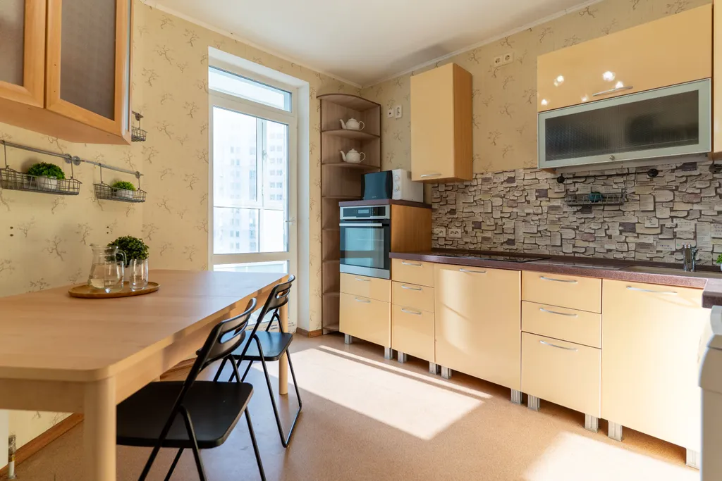 3-комнатная квартира для 5 гостей с балконом