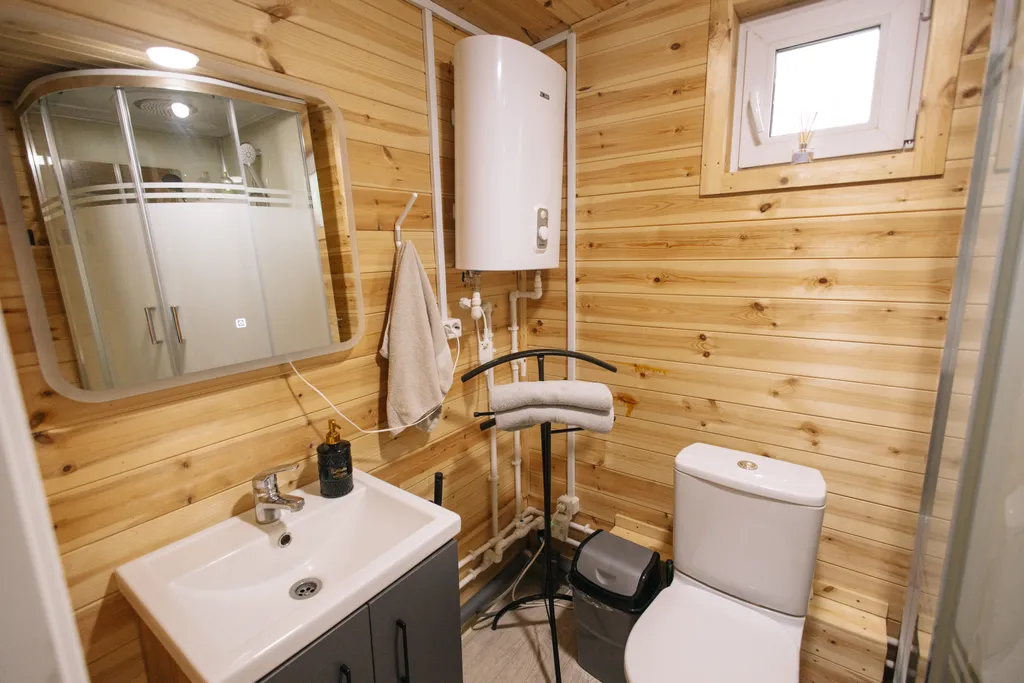 Дом с баней и чаном на дровах в 3-х км от Тюмени