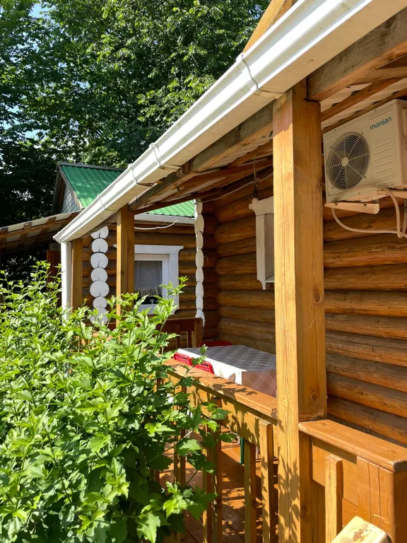 Двухкомнатный домик в 7 мин. от моря в тени деревьев с парковкой (№4)