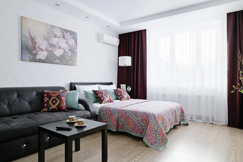 Двухкомнатная квартира с изолированными комнатами рядом с зоопарком