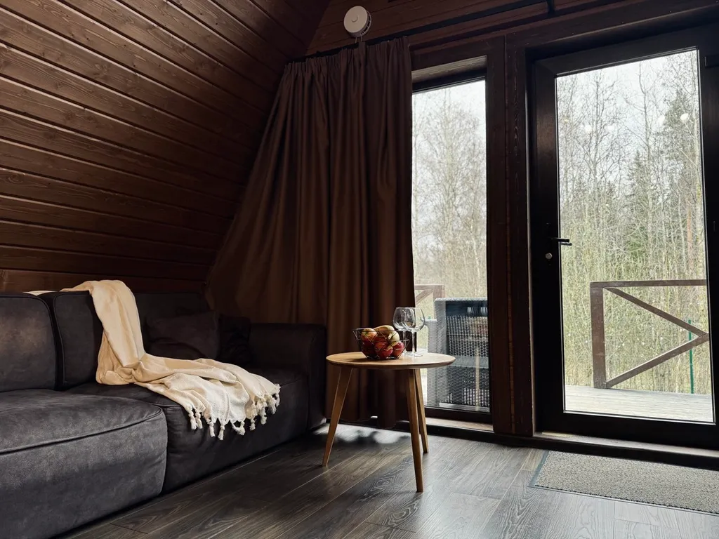 Коттедж Просторный дом A-frаmе у леса — Кискелово