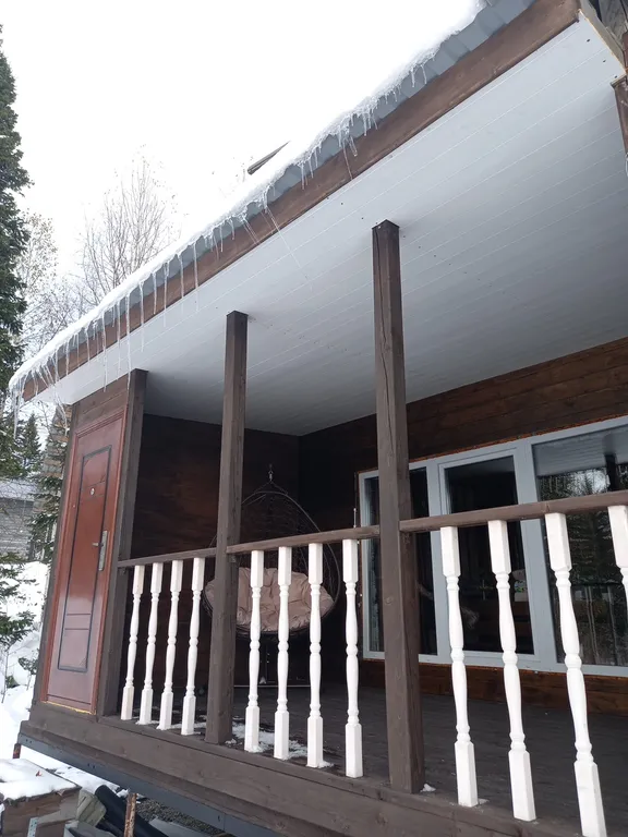 Дом из бруса, прекрасный вид на гору Зеленая