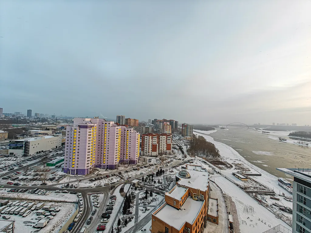 Двухкомнатные апартаменты с видом на реку