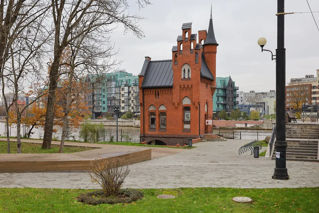 Квартира у Рыбной деревни и острова Канта