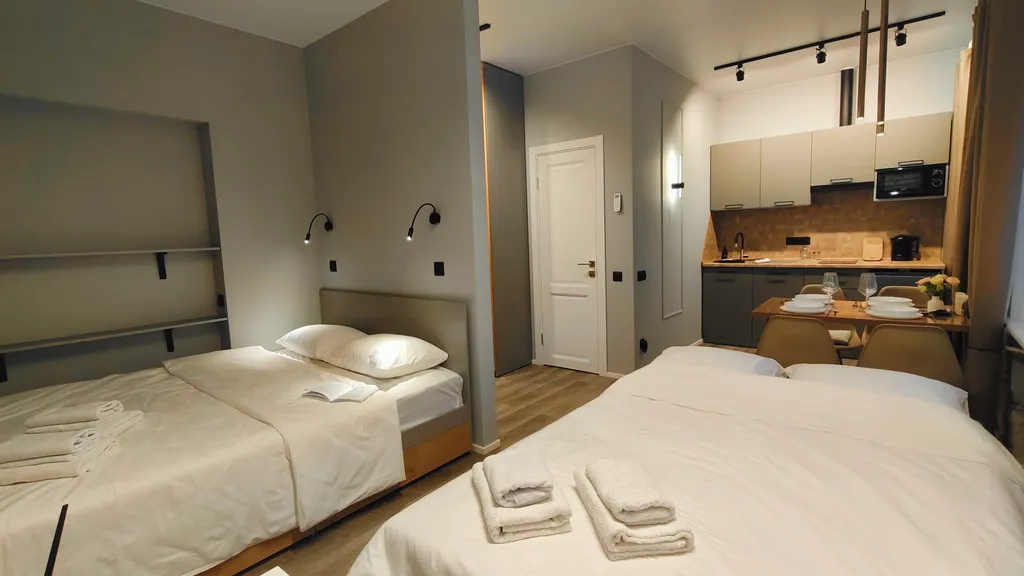 Квартира Уютная квартира-студия рядом с набережной — Ярославль