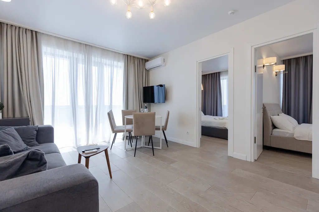 Квартира Двухкомнатные апартаменты с видом на море — аренда посуточно в Батуми