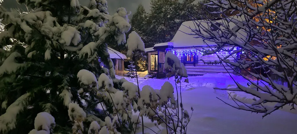Деревенский домик в пригороде Костромы