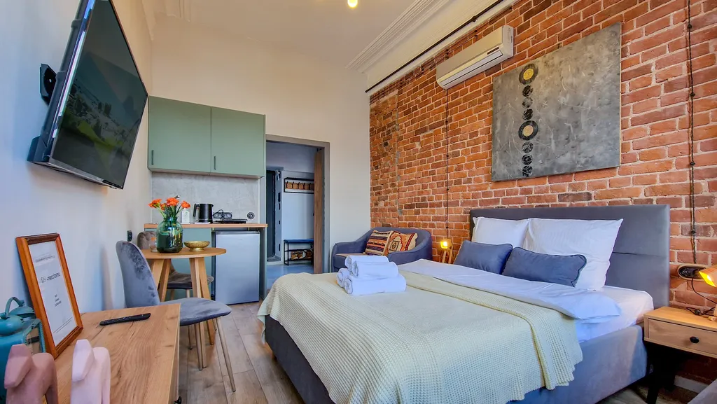 Квартира Квартира GoldenRing-Apartments: Студия с видом на Филармонию и башню — Ярославль