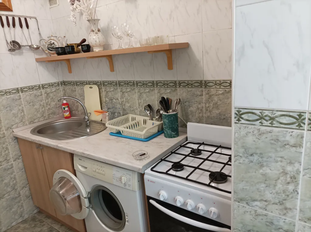 Квартира в центре с балконом в стиле кантри