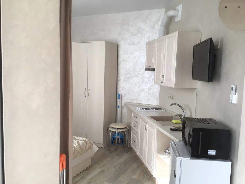 Уютная студия с видом на море