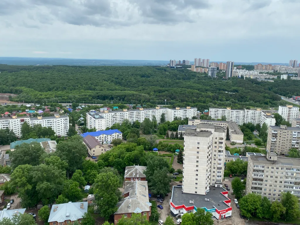 Квартира Квартира с панорамным видом на город, рядом с центром — Уфа