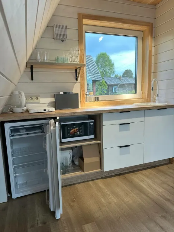 Комфортабельные домики А-фрейм на Байкале