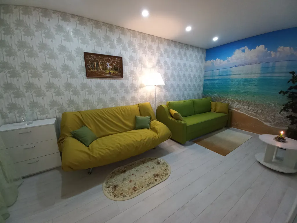 Квартира Квартира Белая студия Море внутри — Пионерский