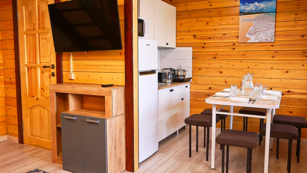 Эко коттедж с видом на море на 6 человек с отдельным двором