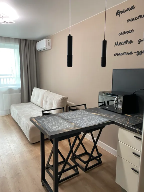 Новая квартира с видом на город