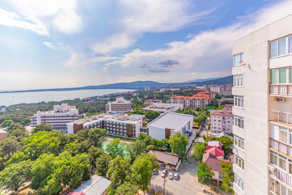 Квартира Квартира Панорамный вид на море, идеальна для романтиков и небольших семей — Геленджик