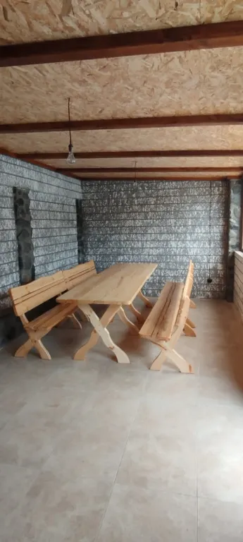 Новый дом из сруба в Даргавсе