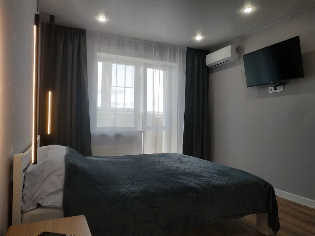 Новая квартира с кондиционером