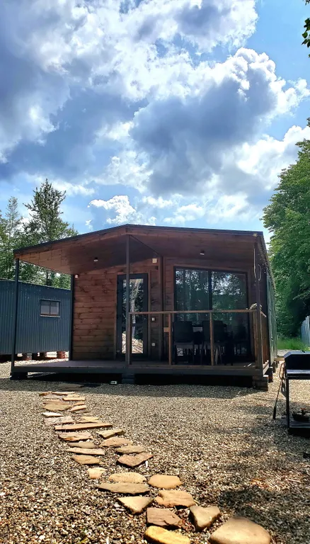 Барн-хаус | 4+1 гость | Лес, горная река, полное уединение