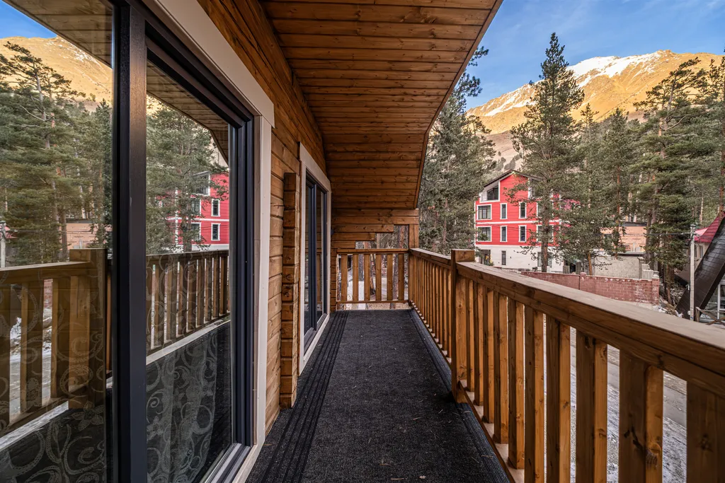 Коттедж с мангалом