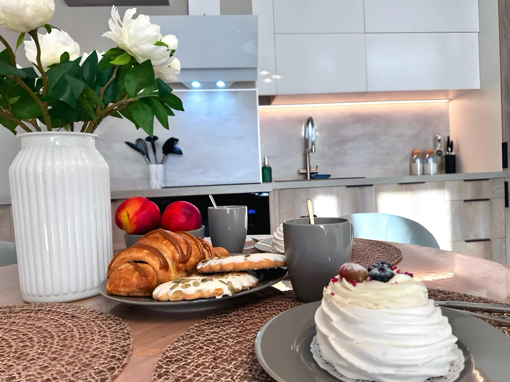 Стильная 2-комнатная квартира для большой компании