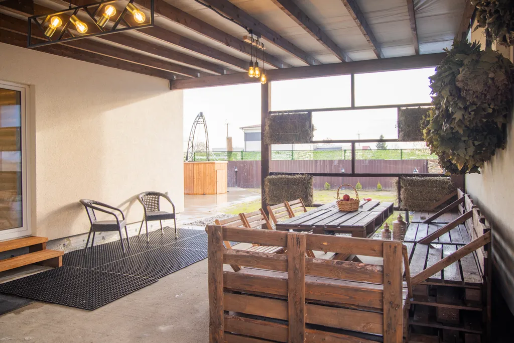 Философский дом с баней