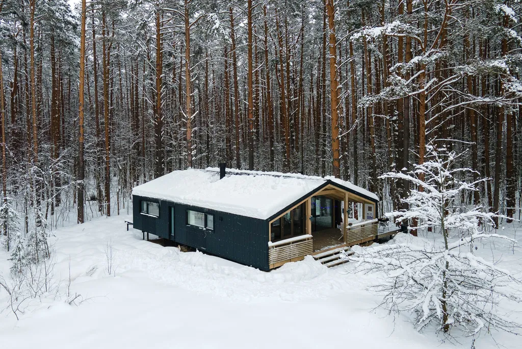 Уютный домик в сосновом бору